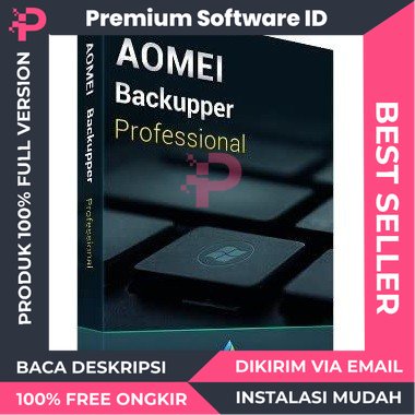 TERLARIS PROMO - AOMEI Backupper 6 Pro - Software Backup dan Pemulihan Data untuk Hard Disk