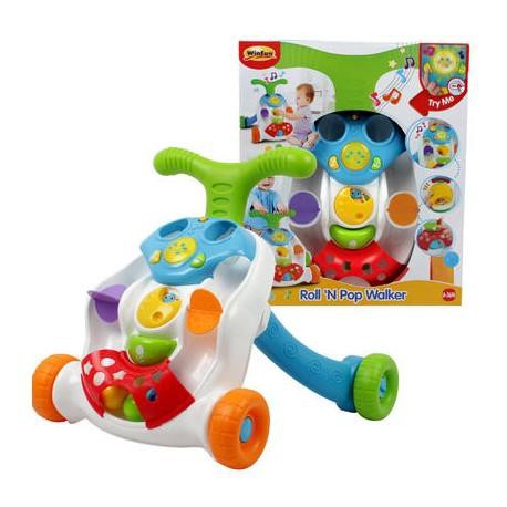 WINFUN - BABY WALKER MUSICAL ACTIVITY / ROLL N POP WALKER / DORONGAN BAYI