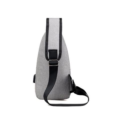 Tas Selempang Pria / Tas Pria Selempang USB Port Charger / Smart Backpack