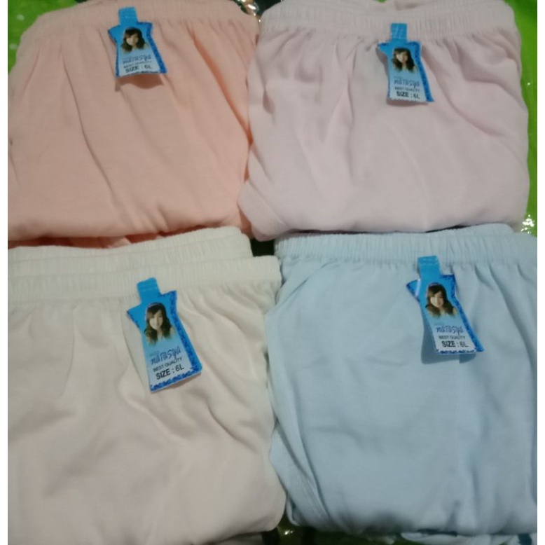 (ECER) CD JUMBO 6L NATASYA/CELANA DALAM JUMBO NATASYA/CD WANITA JUMBO 6L