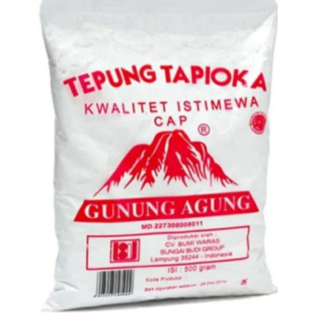 TEPUNG BERAS,KETAN DAN SAGU @500 GRAM.SATU BKS