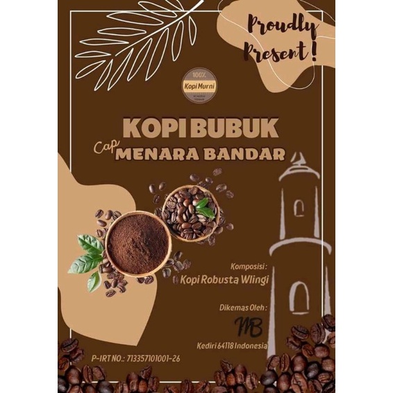 Kopi Bubuk Robusta Wlingi