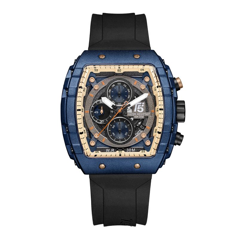 Jam T5 H 3856 rubber original free box dan Paper bag