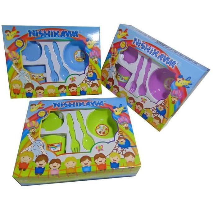 Tempat Makan Bayi Nishikawa-Fedding Set Nishikawa Kecil