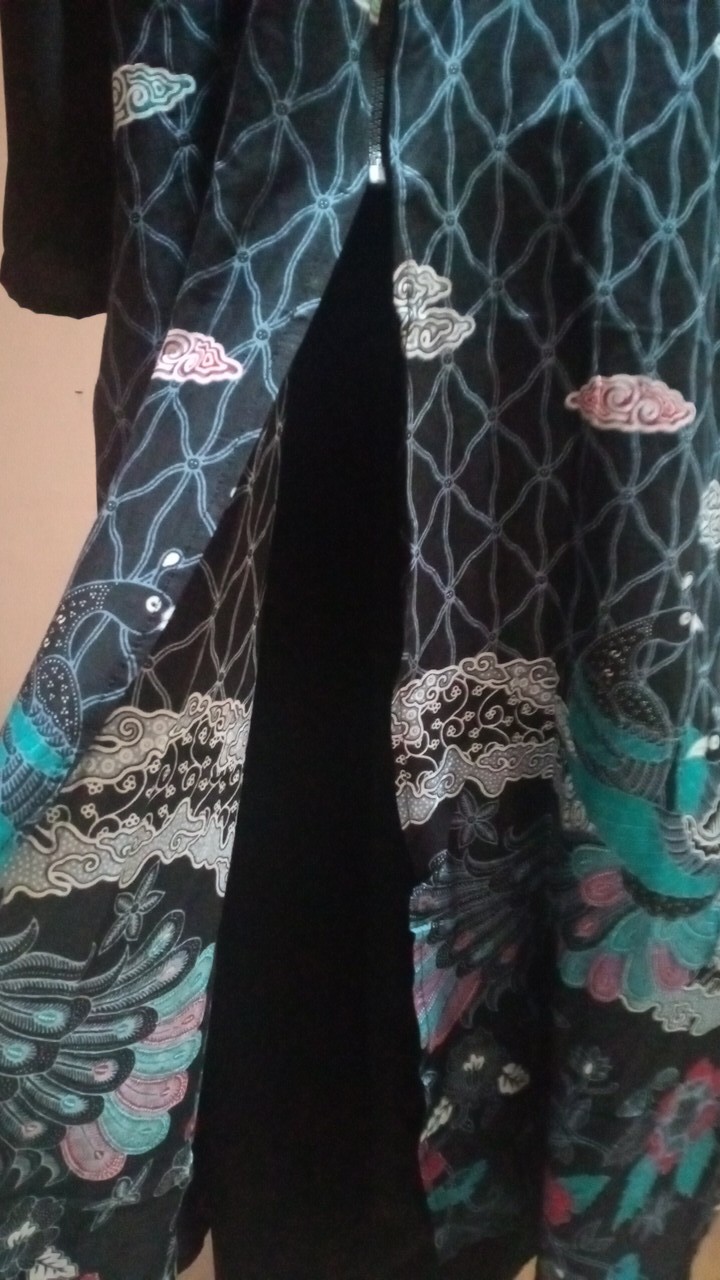 Outer Batik Cardigan Batik Longcardy Batik Atasan Batik Wanita Maura Batik Maxi Cardy Batik