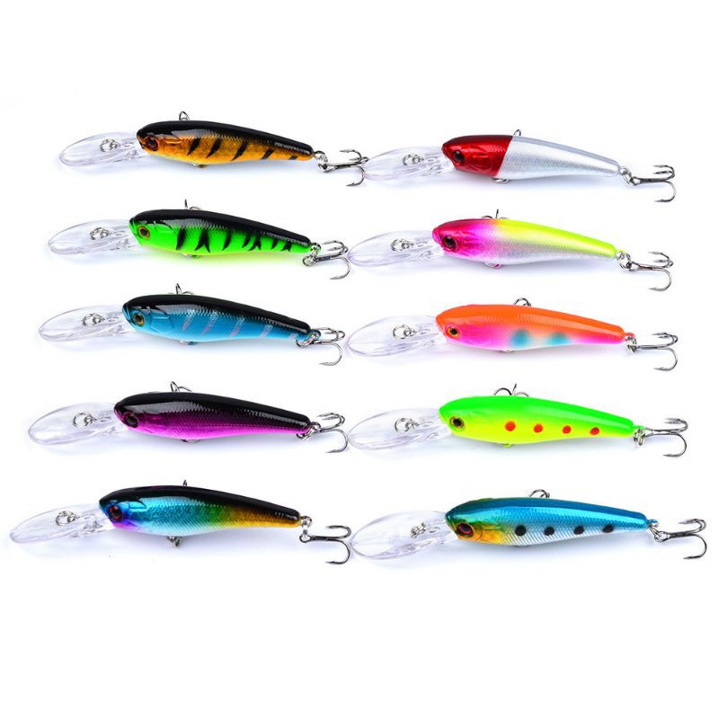 Umpan Pancing Minnow 6cm 7.28 gram sinking fishing lure mancing casting