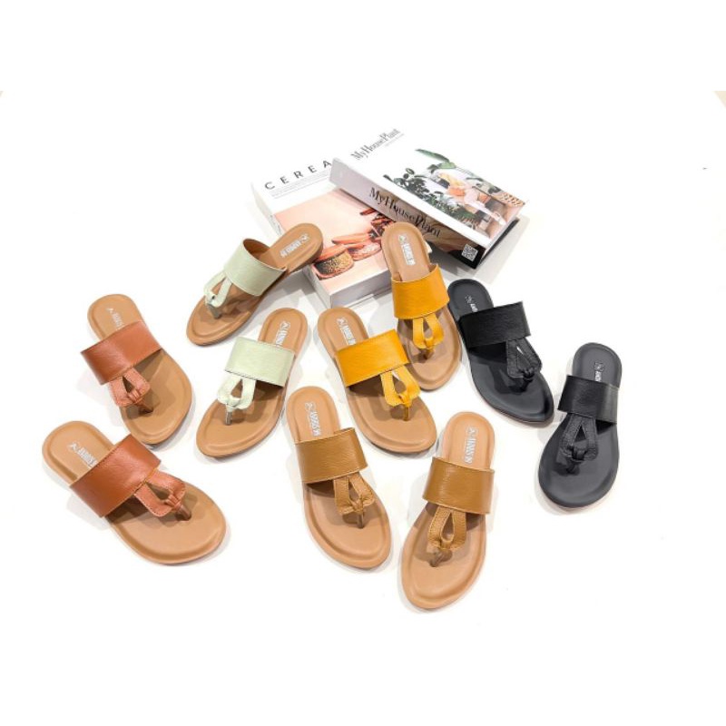 SANDAL KULIT WANITA - SANDAL PAPIRUT