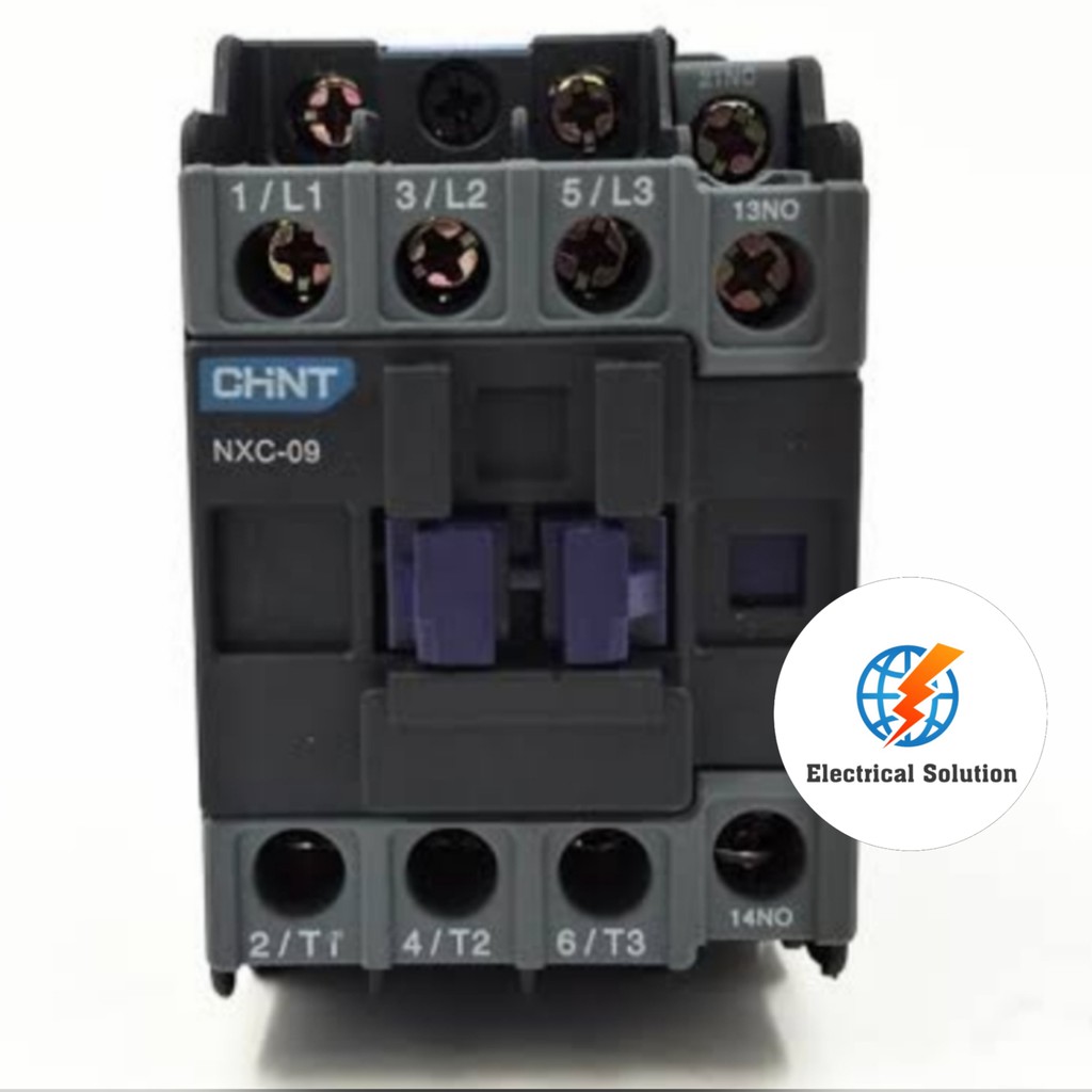 CONTACTOR CHINT NXC-09 4KW 3PHASE 110V