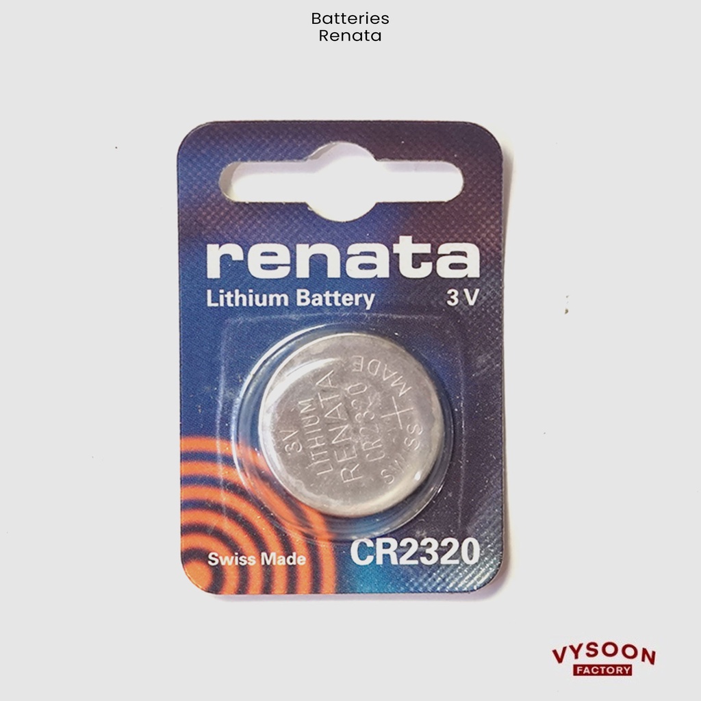 Baterai Renata CR2320 CR 2320 Battery Batre Original Swiss