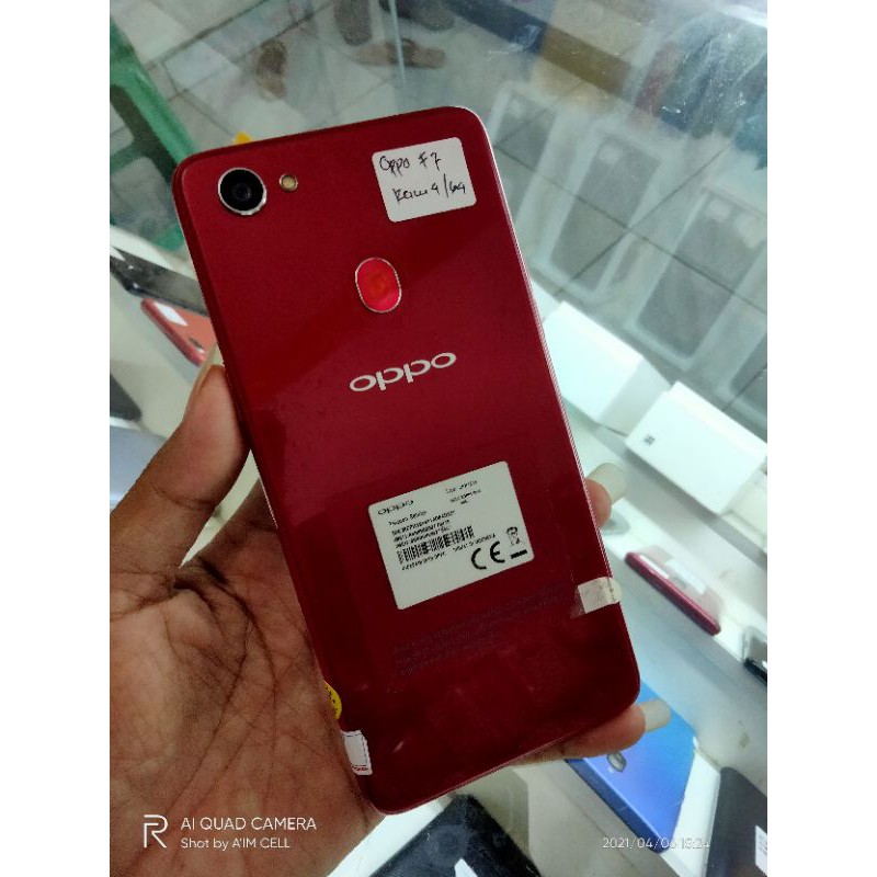 Oppo F7 ram 4/64 second