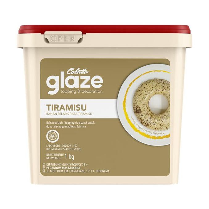 

Colatta Glaze Toping Rasa Tiramisu 1 Kg TERLENGKAP Kode 445
