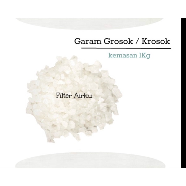 

Sale Garam Krosok Grosok - NaCl garam industri Filter baya