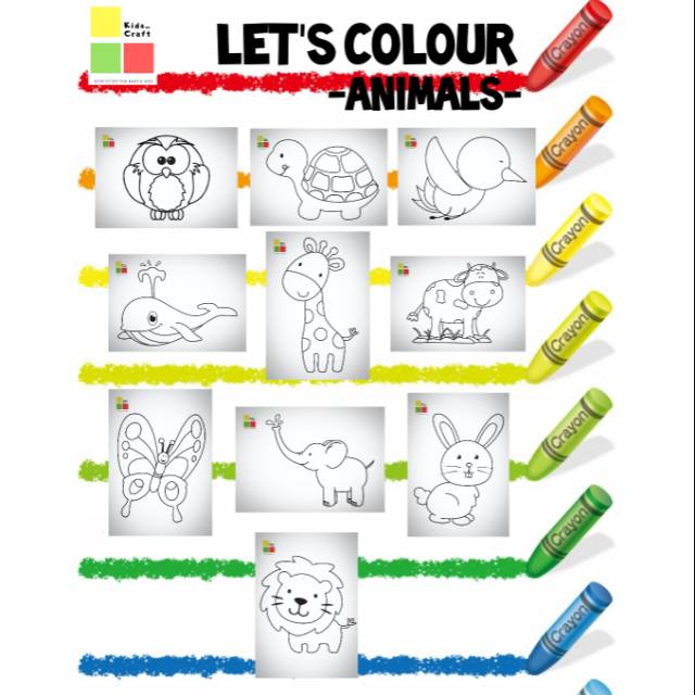 

MOBEE Silky Crayon Animals