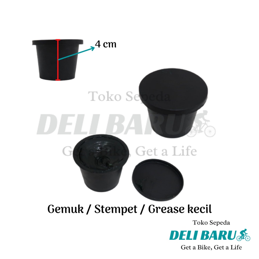 Deli baru Gemuk KECIL grease hitam stempet sepeda anak BMX MTB lipat mini federal