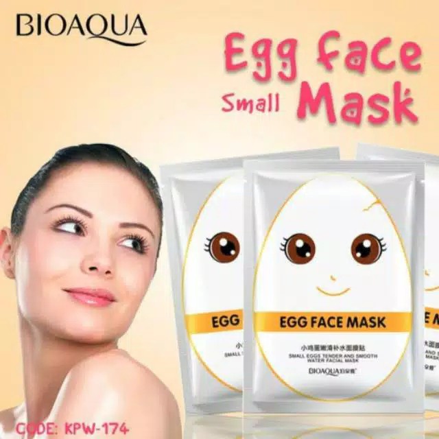 Bioaqua Egg Face Mask