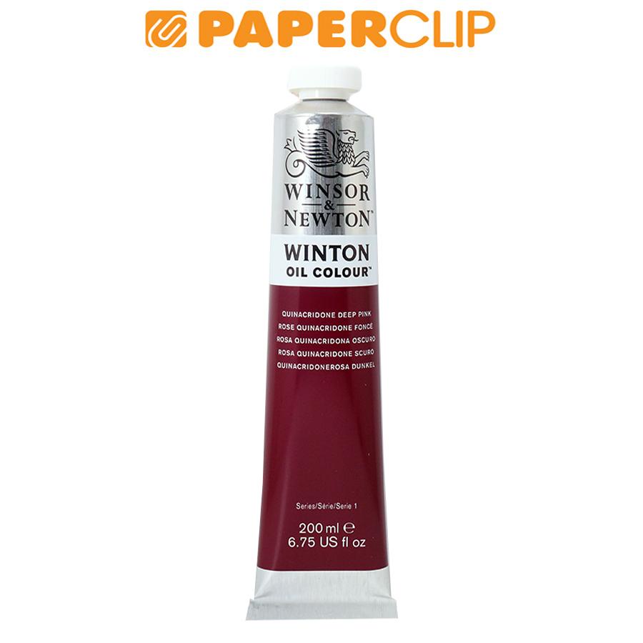 

OIL COLOR WINSOR & NEWTON 200ML QUINACRIDONE DEEP PINK 1437250WOC