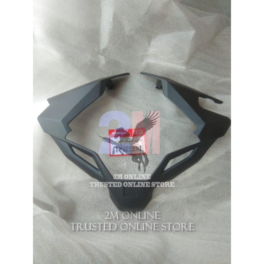 2m COVER SPEEDOMETER VARIO 150 2018 HITAM DOFF ORI AHM 53208-K59-A10MIB