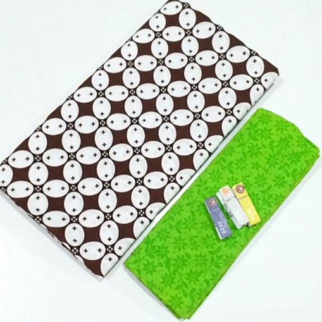 Kain batik jarik kawung unggul jaya