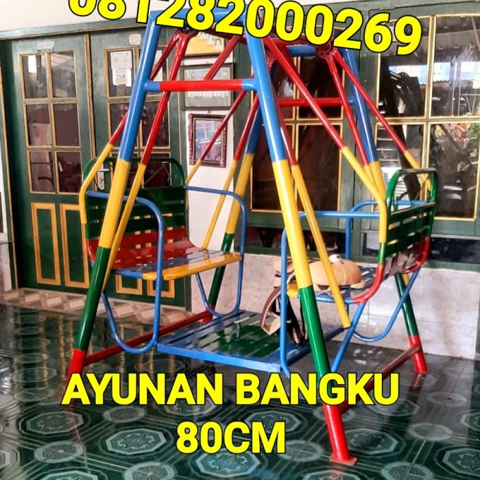AYUNAN BESI TK.AYUNAN BANGKU 80CM. GRATIS ONGKIR JABODETABEK