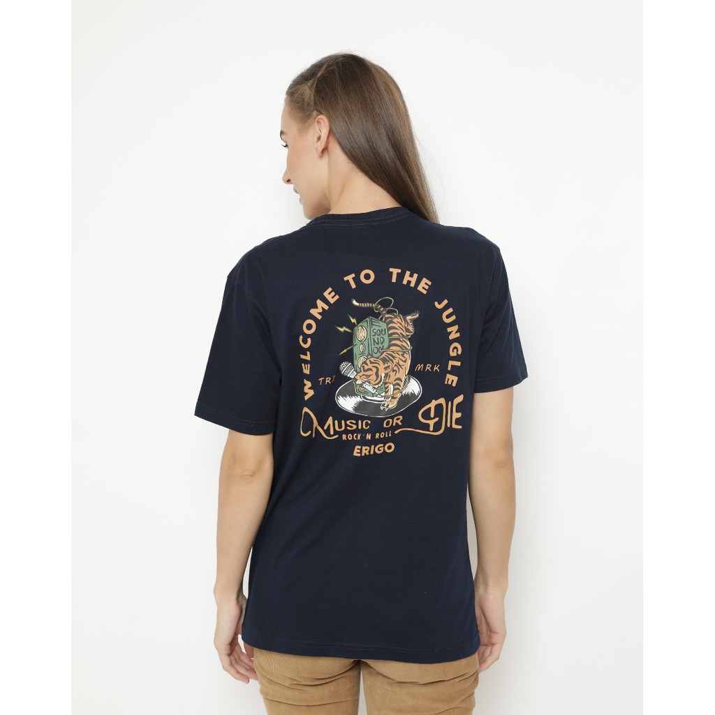 

Erigo T-Shirt Rock N Roll Navy