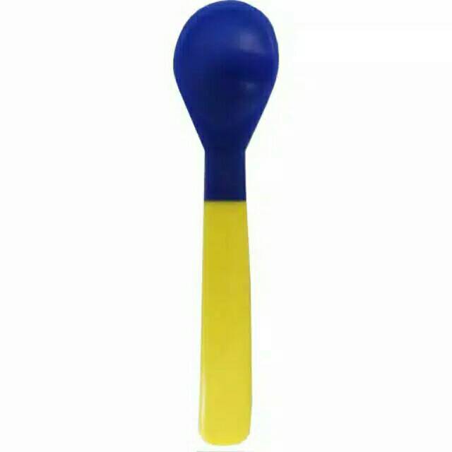 Sendok Makan Bayi Indikator Panas/ Flexible Dan Heat Indicator Color Changing Spoon BPA Free