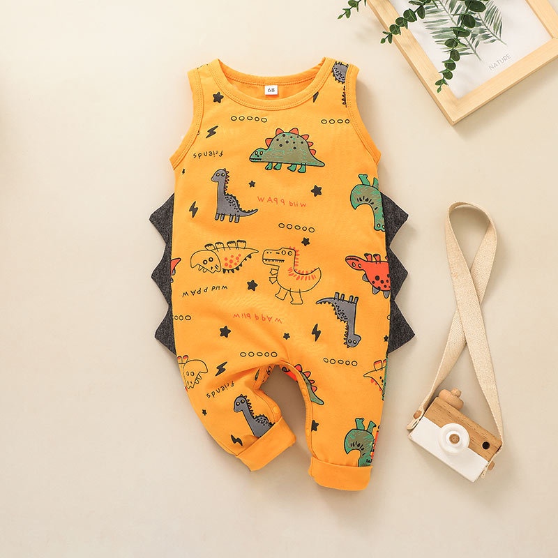 Jumper Jumpsuit Overall Baby Boy Dinosaurus