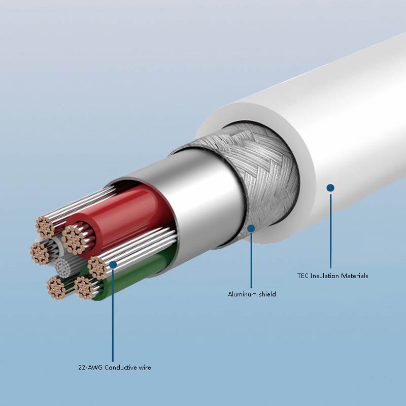 5A 80w Double-head Type-c Fast Charging Cable Data Cable