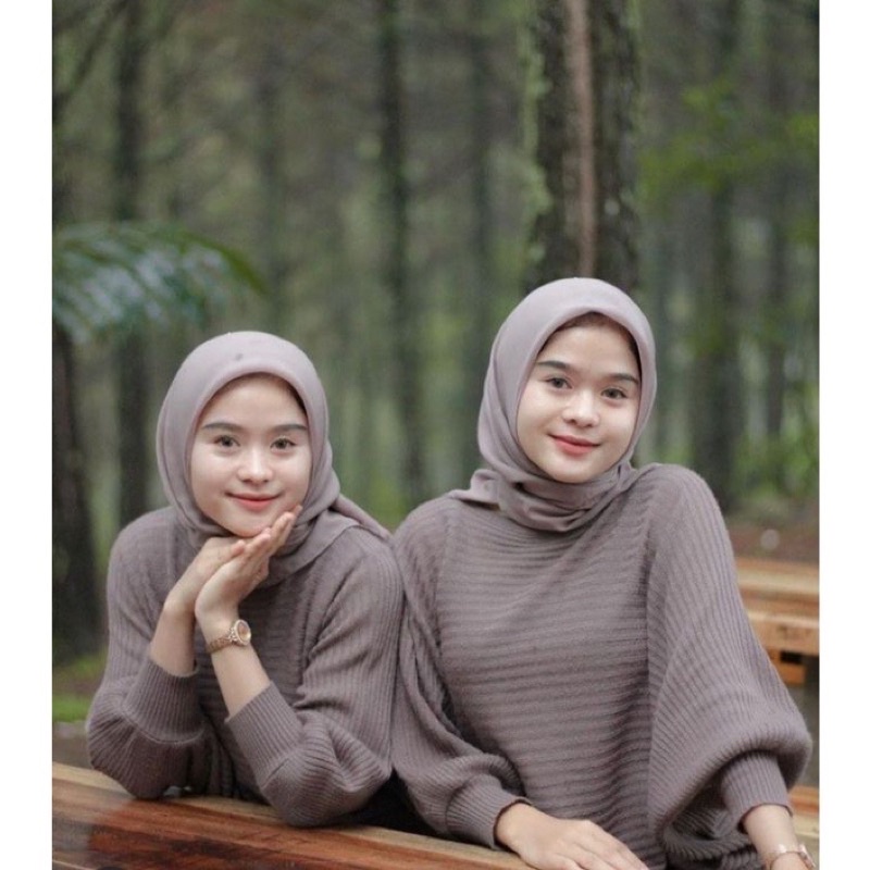 SWEATER | LASPERAL RAJUT BATWING /BLUSE WANITA RAJUT //ATASAN WANITA /BAJU KELELAWAR PREMIUM