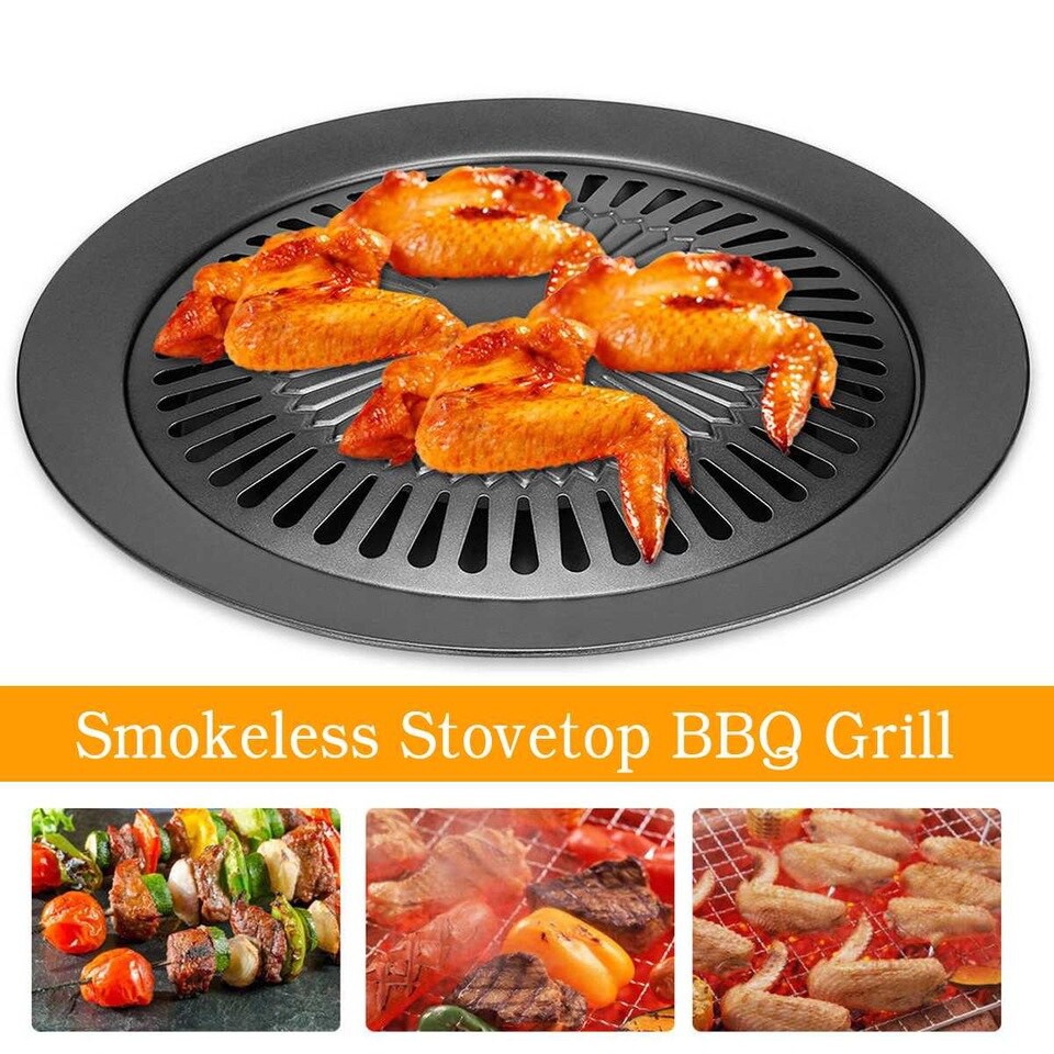 Paket Kompor Portable + Free Ultra Grill Pan + Gas Kaleng - BBQ Pemanggang Serbaguna