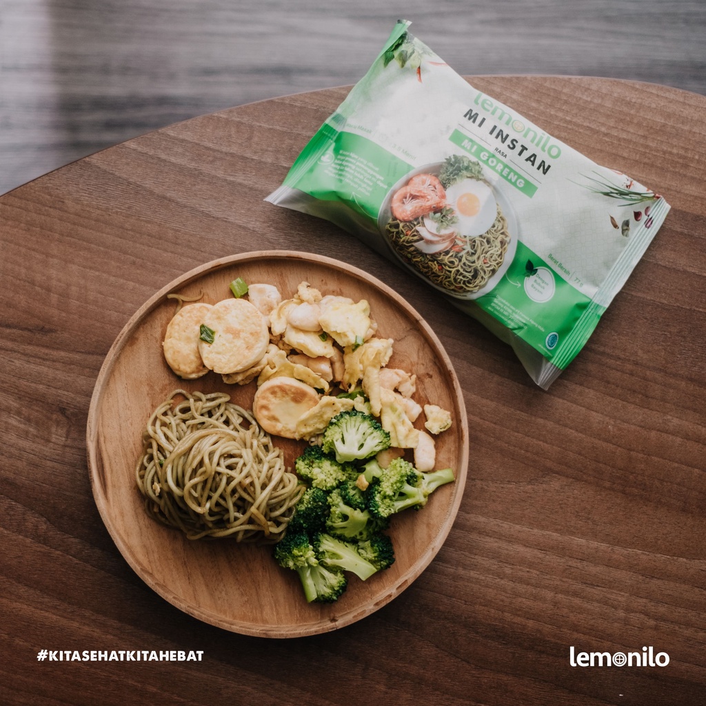 Lemonilo Mie Instant Sehat mie kuah 70gr - Mie Sehat / Lemonilo Mie