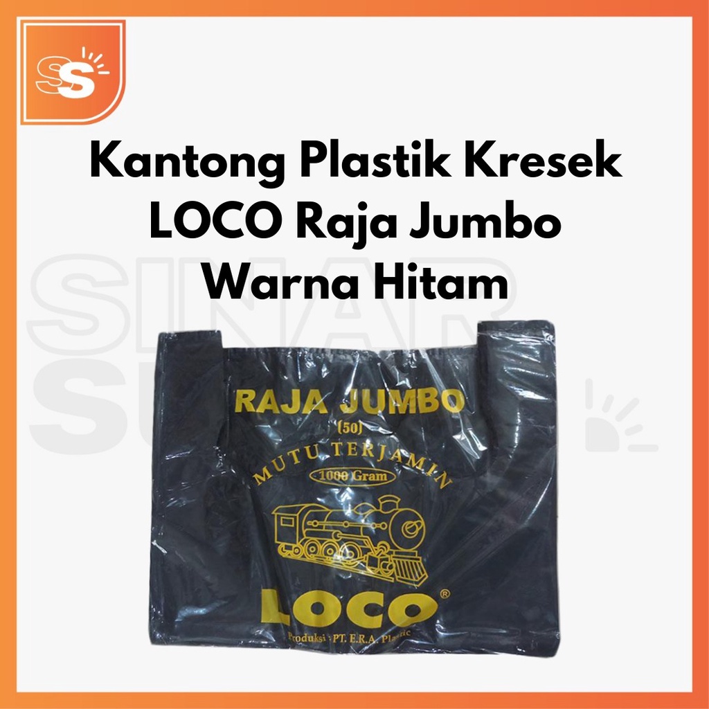 Kantong Plastik Kresek Loco Jumbo Ukuran 50