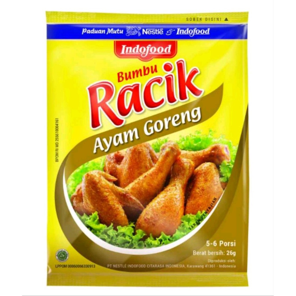 BUMBU RACIK SOP / TUMIS / LODEH / AYAM GORENG