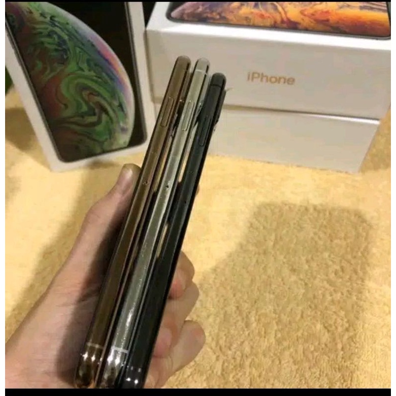 iphone xs max 256gb second fullset