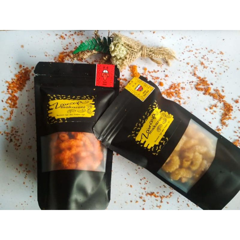 

makaroni zainaya /makaroni pedas/makaroni/cemilan bandung