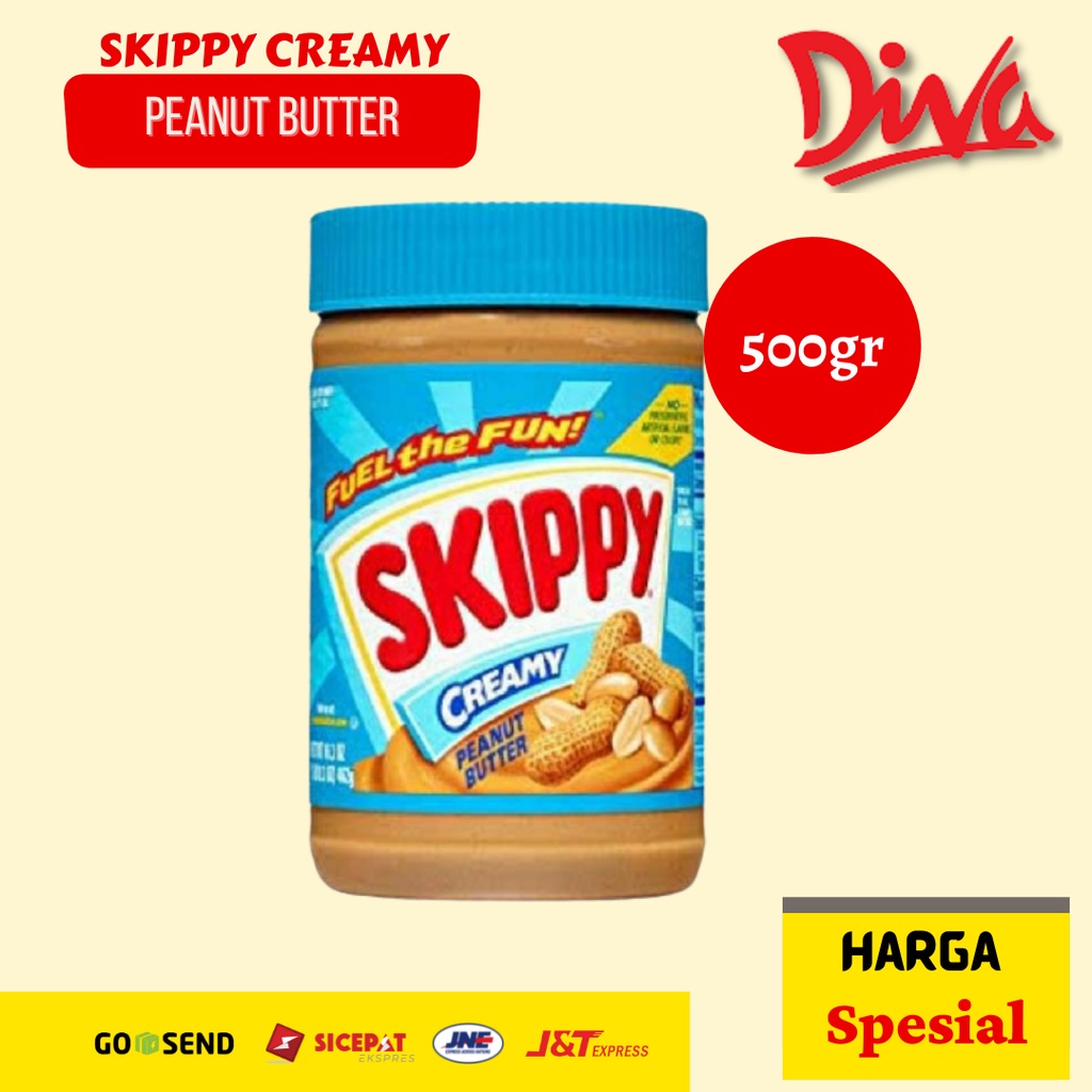 

[500gr] Selai Kacang Skippy Creamy Peanut Butter
