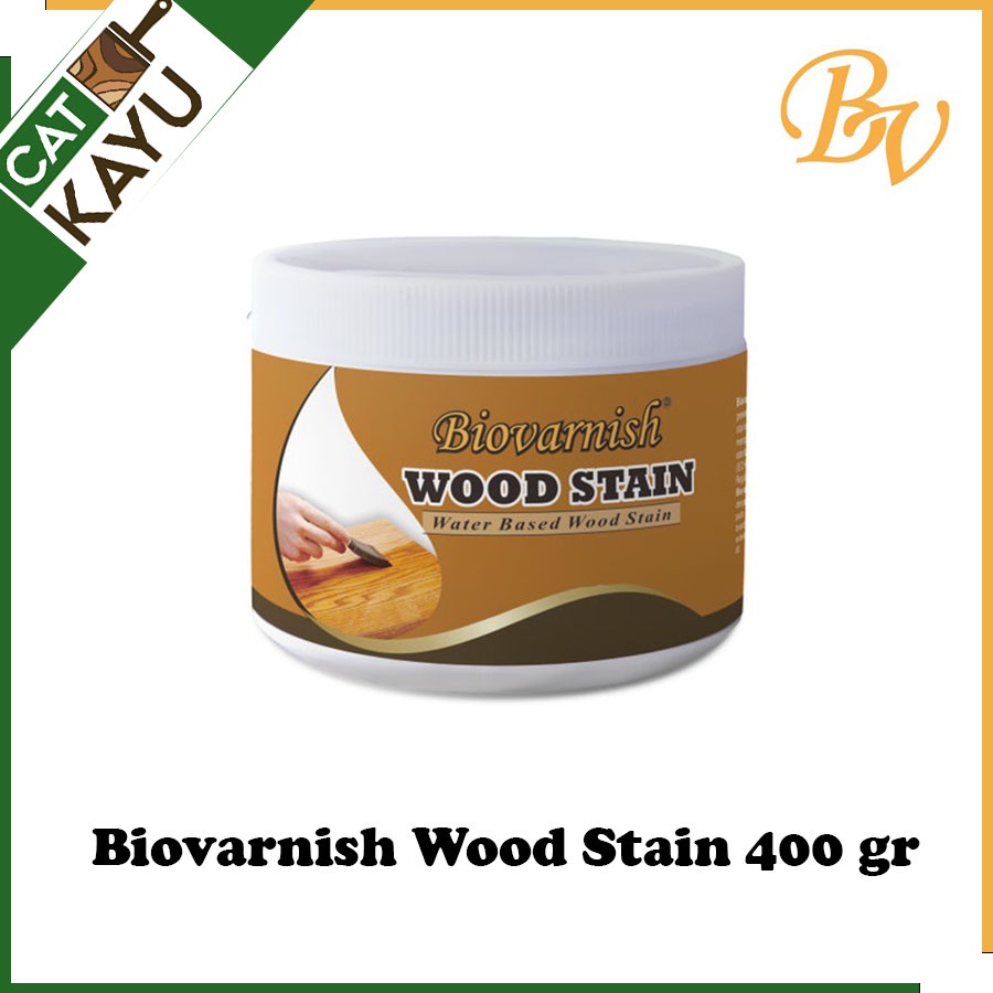 Vernis Kayu Biovarnish Waterbased Wood Stain Pernis Kayu Bahan Air