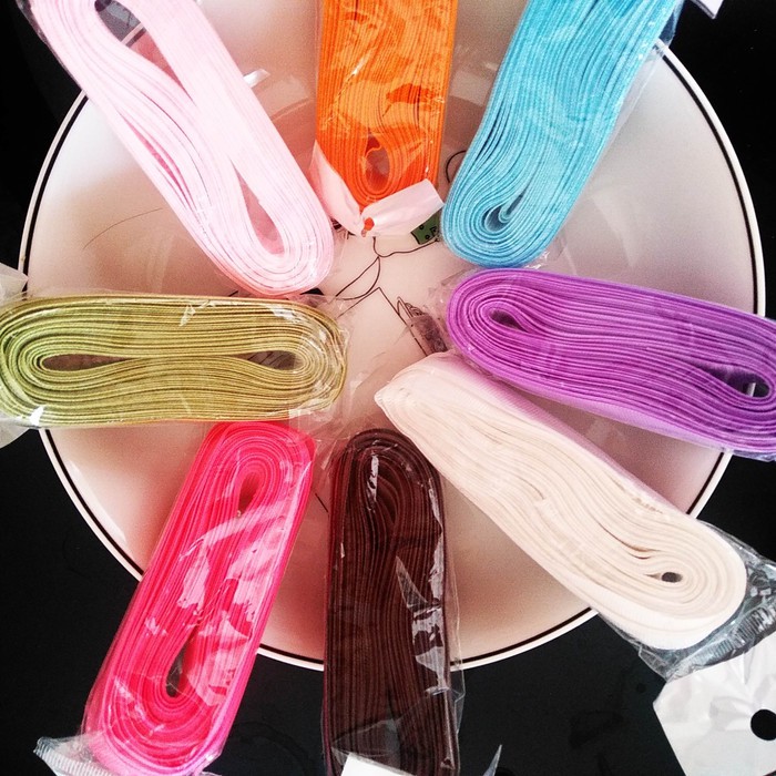 

Pita Hias / Pita Kado Motif Warna Polos (1.5cm*10m)