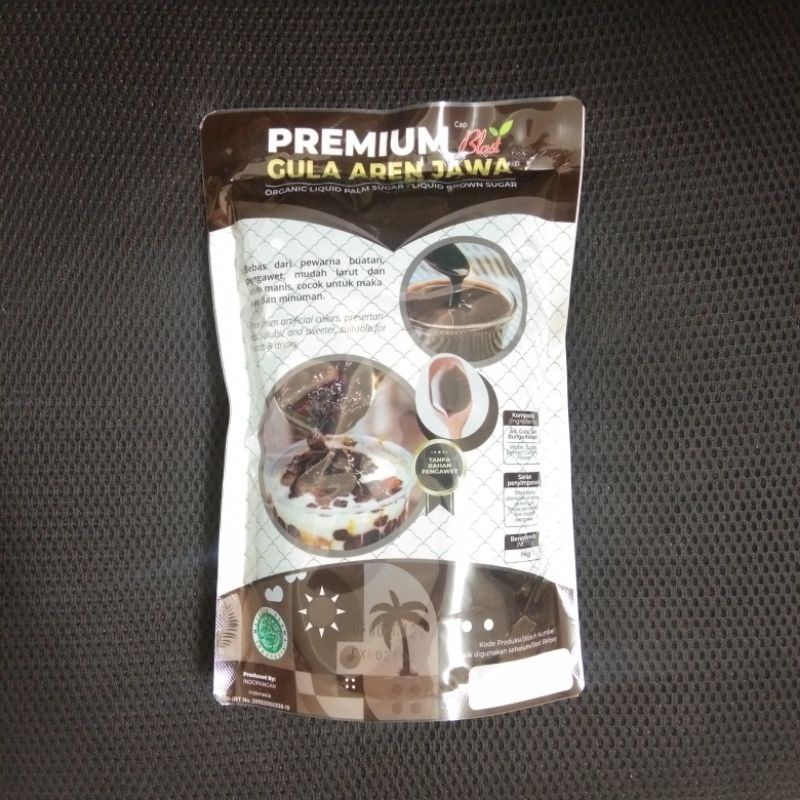 

Brown Sugar Cair Premium Siap Saji 1kg Tanpa Pengawet