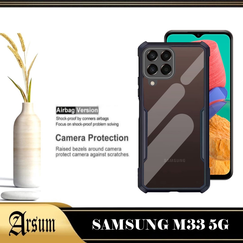 PROMO Case SAMSUNG M33 5G Transparan Softcase Casing SAMSUNG M33 5G