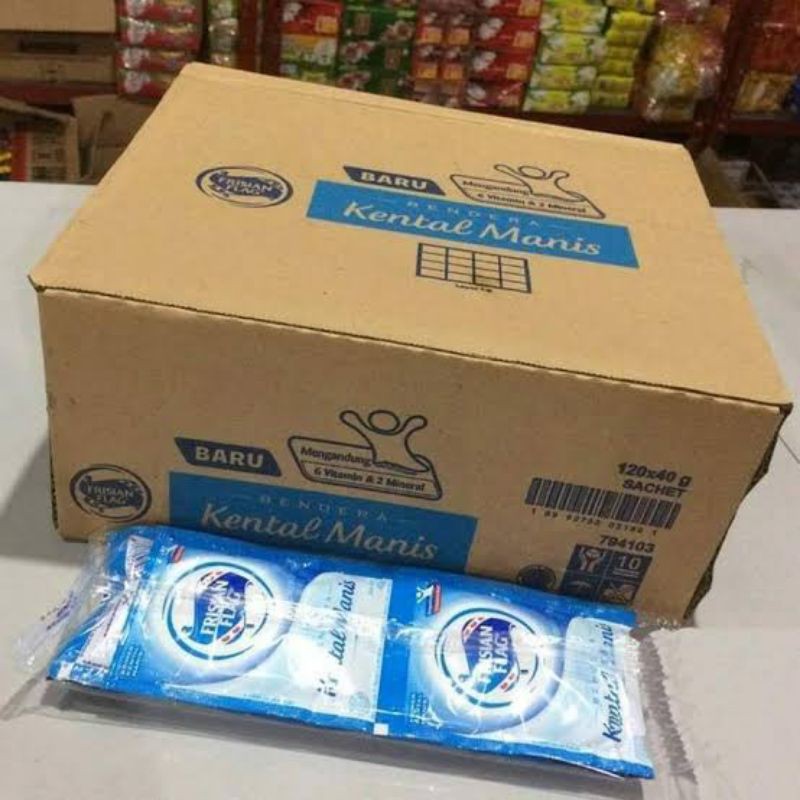 

Susu kental manis Frisian Flag
