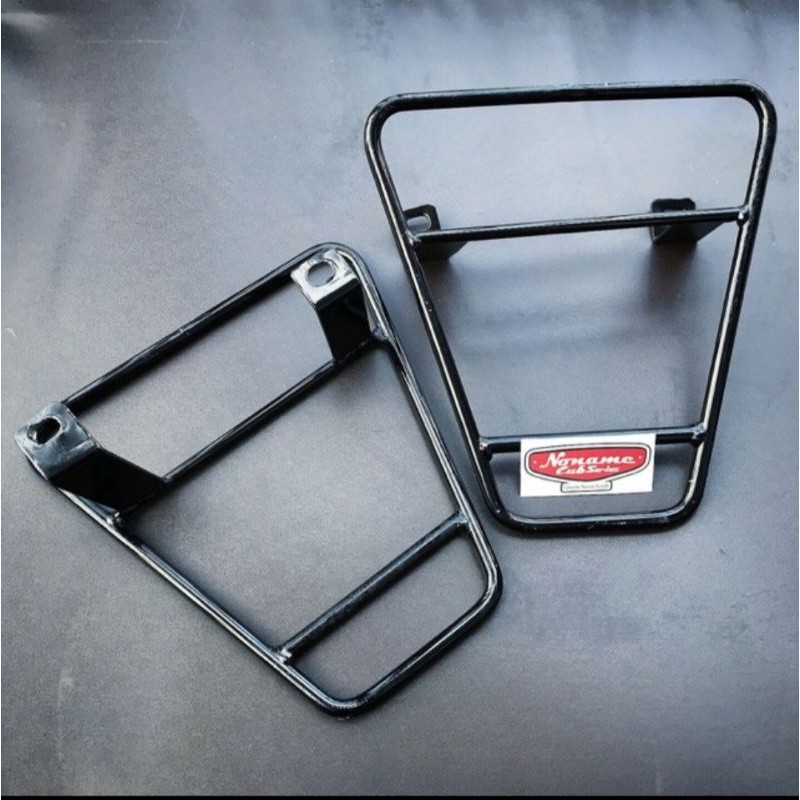 Dudukan side bag honda win 100