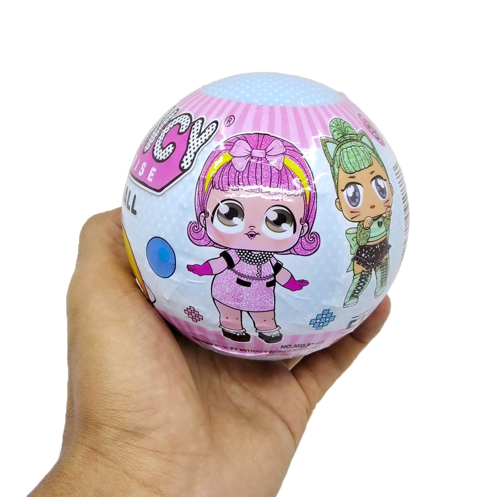 Superball Fancy Surprise Mainan Bola Anak Isi Kejutan