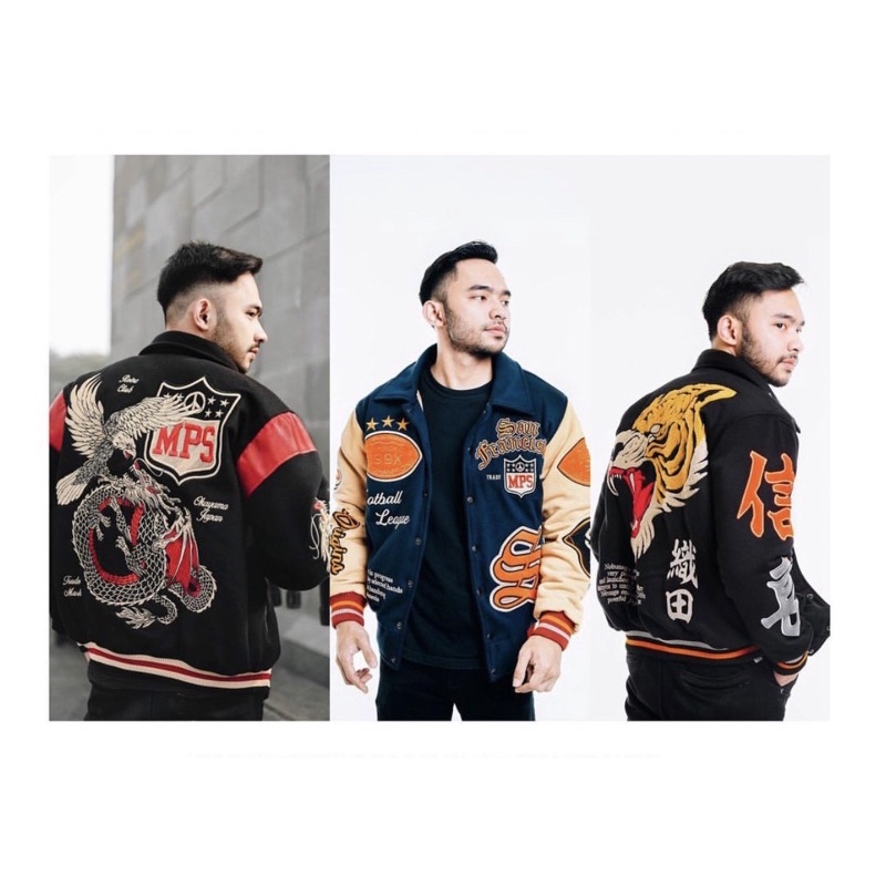 JAKET VARSITY JAKET BASEBALL PRIA WANITA JAKET RACING PRIA WANITA JAKET BOMBER VARSITY JACKET BAHAN 