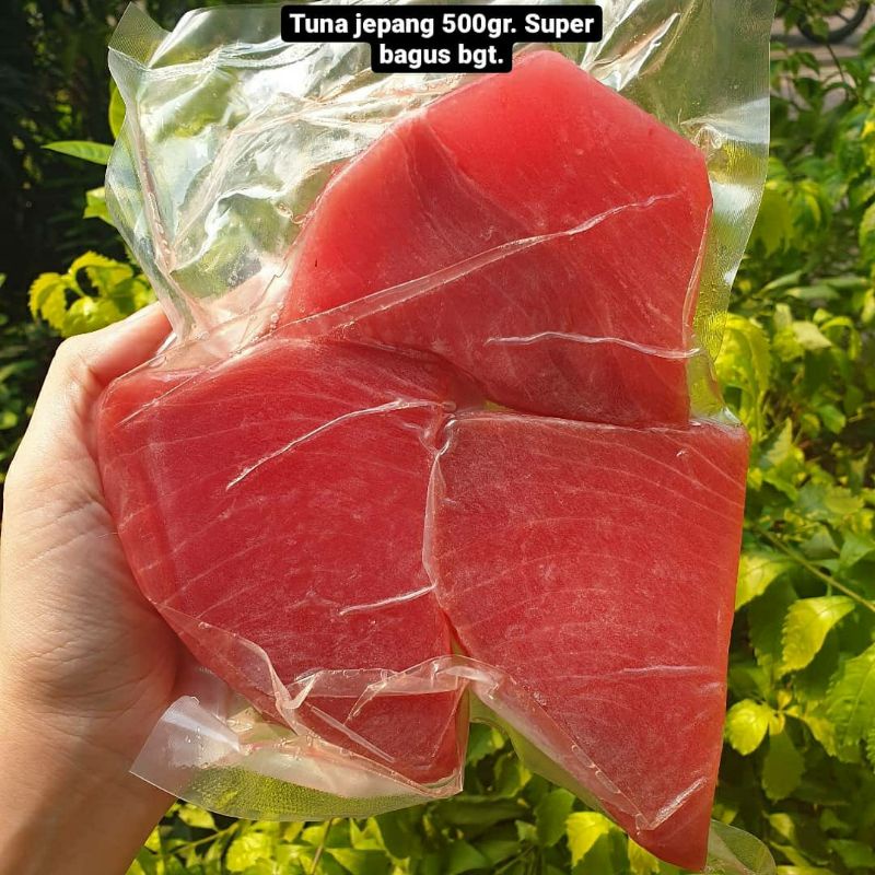 TUNA SASHIMI JEPANG 500gr
