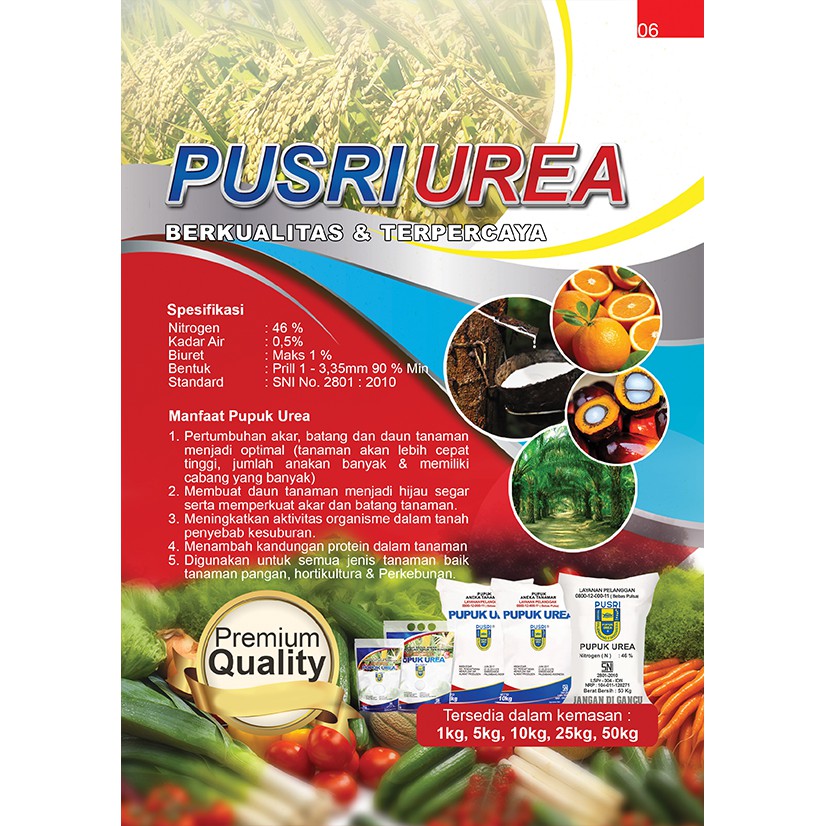 Pupuk Urea Pusri Berat 1 kg