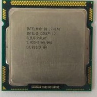 Processor core i7 870 gen 1