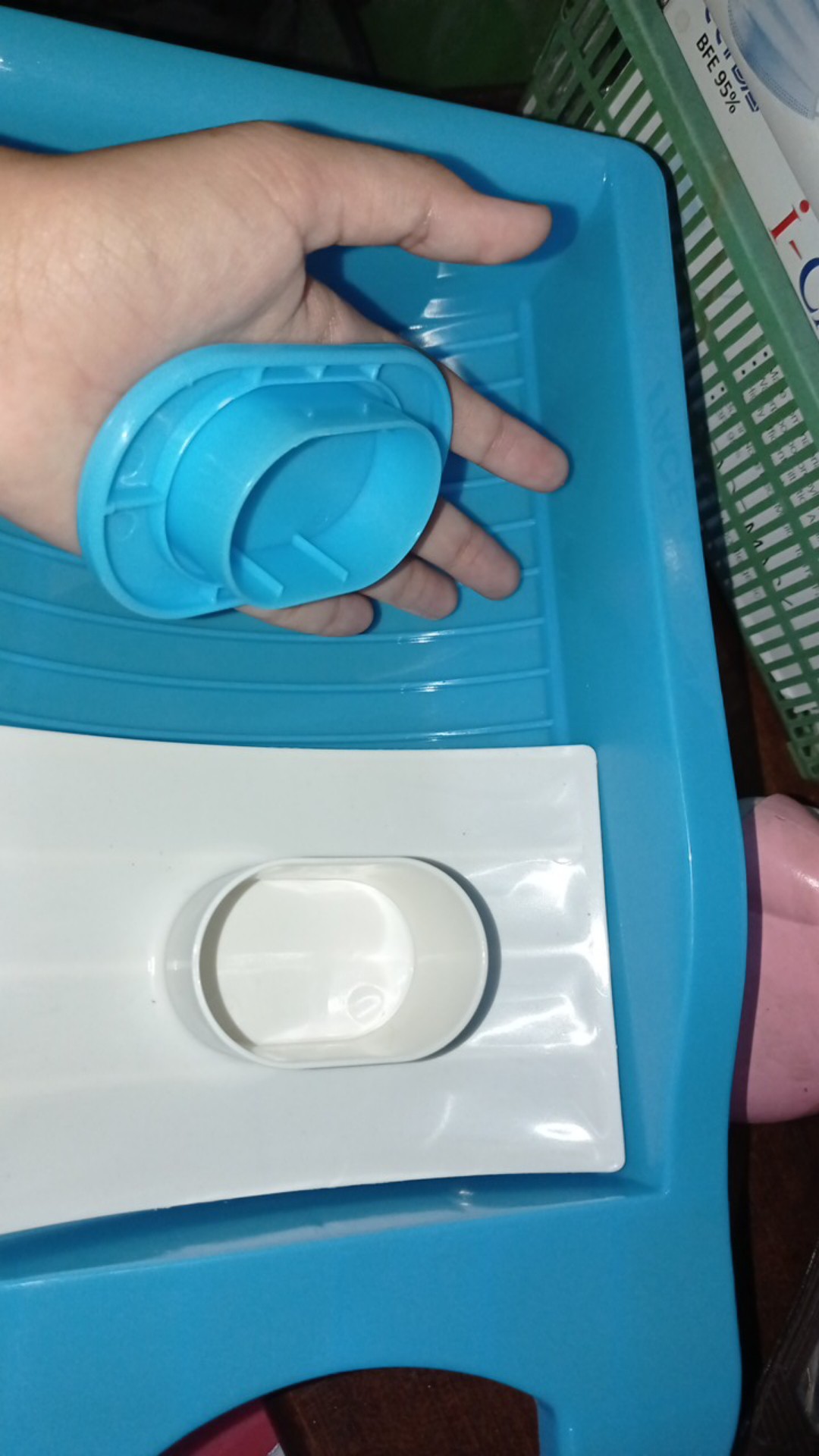 Papan Penggilesan Cuci Baju Mini / Alas Gilesan / Gilesan Baju  Set 10016