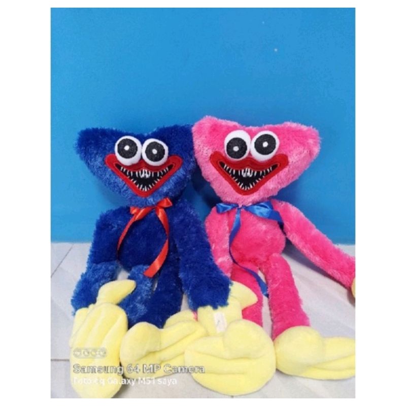 Huggy Wuggy JUMBO 65 cm Boneka  Mainan Mewah Boneka untuk Aldult Boneka Hadiah Ulang Tahun