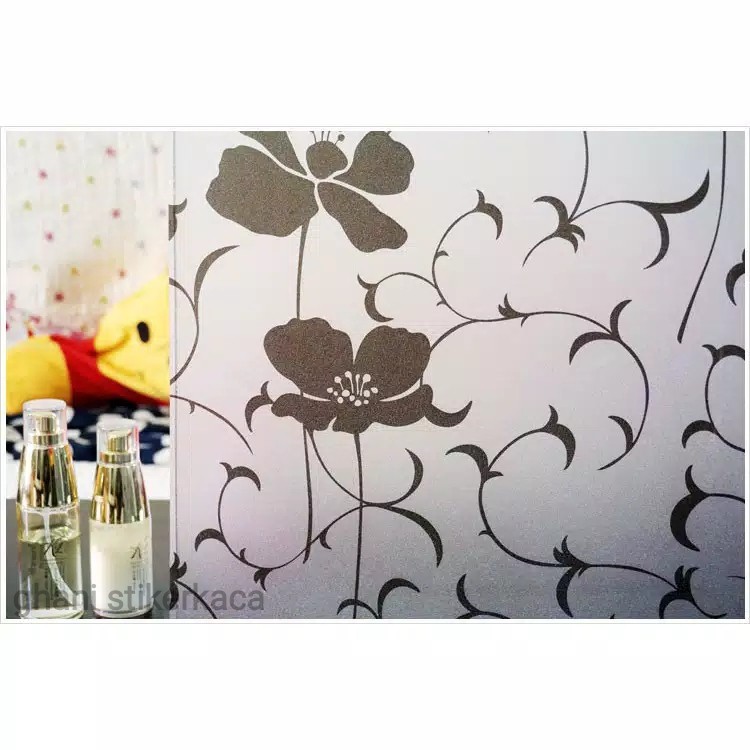 

STIKER KACA MOTIF BUNGA