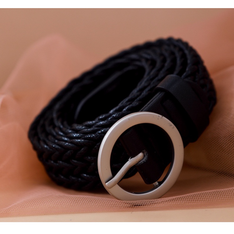 IKAT PINGGANG FASHION WANITA MODEL ANYAM / IKAT PINGGANG KARET WANITA TRENDY - L071